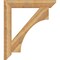 Ekena Millwork Westlake Slat Rough Sawn Bracket, Western Red Cedar, 6"W x 42"D x 48"H BKT06X42X48WTL06RWR - alternate 4